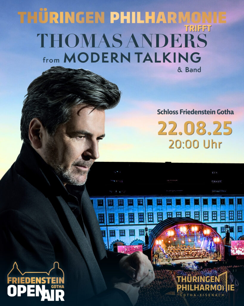 Thüringen Philharmonie trifft ... THOMAS ANDERS - 40 Jahre MODERN TALKING